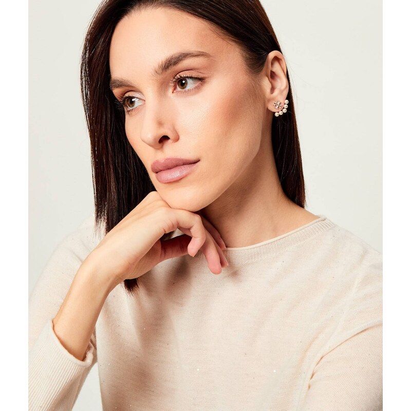 TORY BURCH Náušnice Kira Pearl