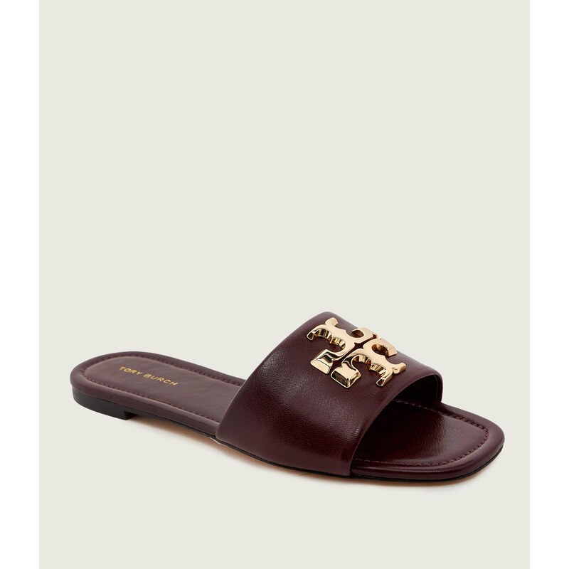 TORY BURCH Kožené pantofle ELEANOR