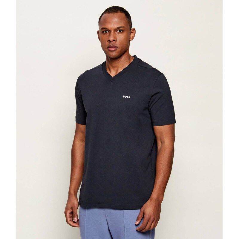 BOSS GREEN Tričko Tee V | Regular Fit | stretch