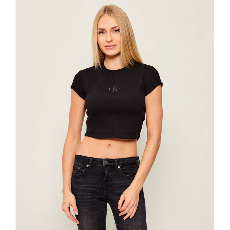 Calvin Klein Jeans Tričko | Cropped Fit