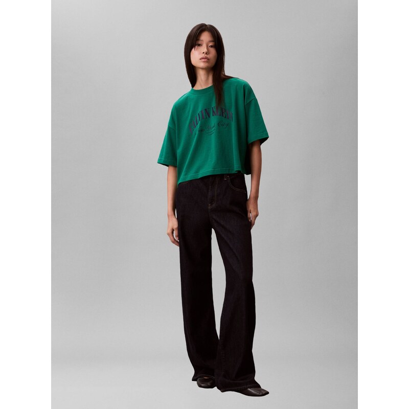 Calvin Klein Jeans Tričko HERITAGE | Cropped Fit