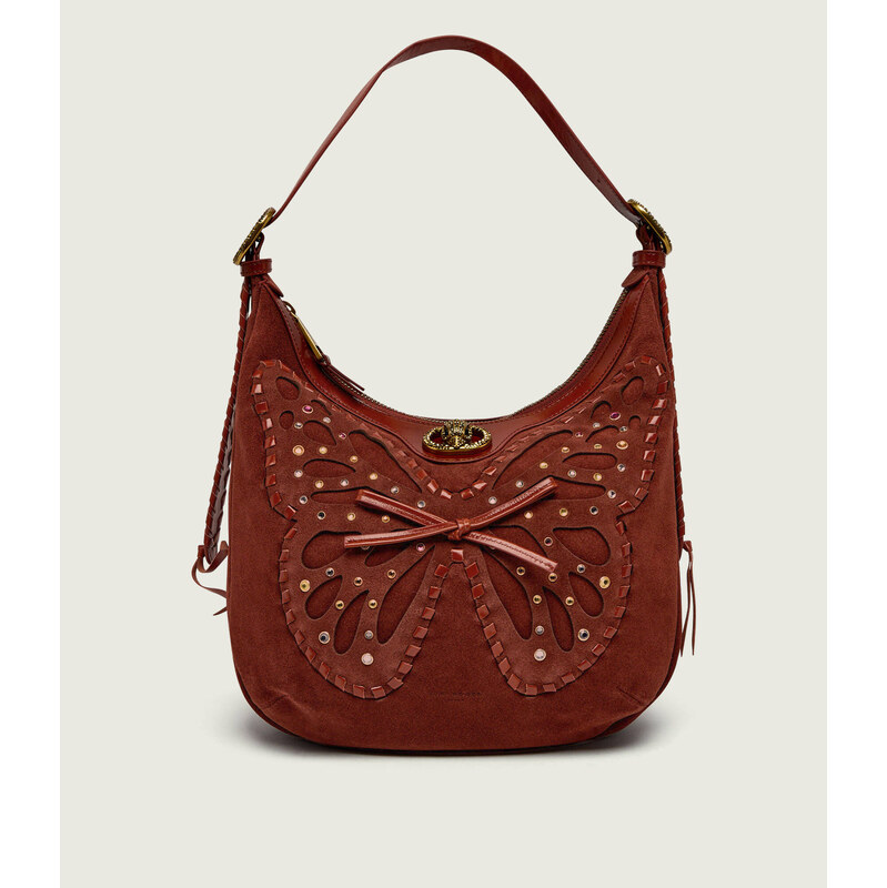Kurt Geiger Hobo kabelka CHELSEA | semiš 113525603