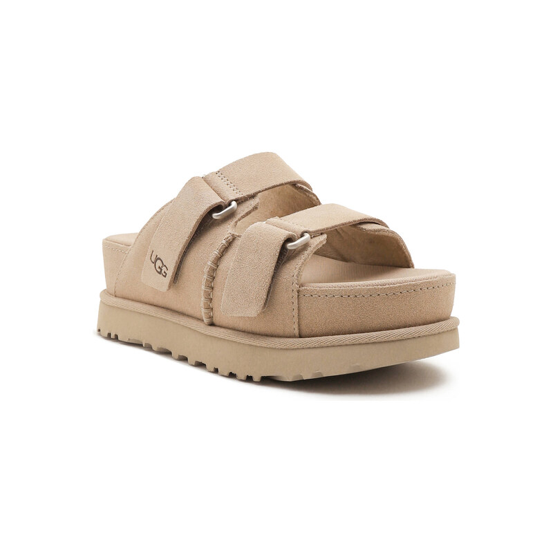 UGG Pantofle GOLDENSTAR HI SLIDE | semiš