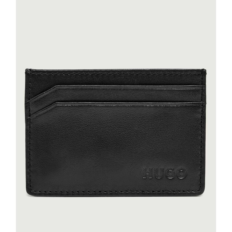 HUGO Kožené pouzdro na karty Subway_S card