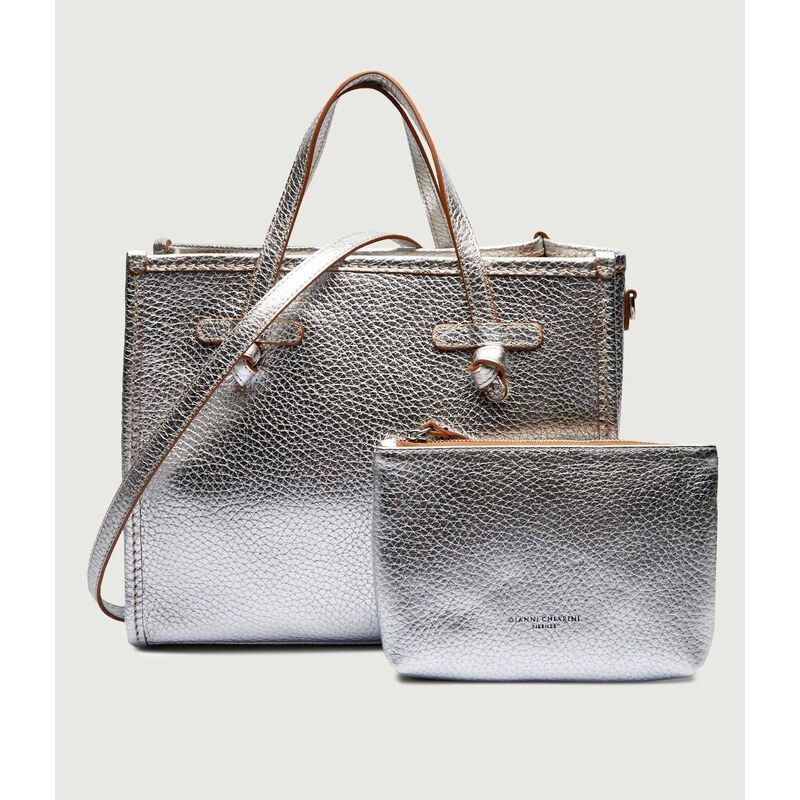 GIANNI CHIARINI Kůžoná kabelka shopper + váček MARCELLA