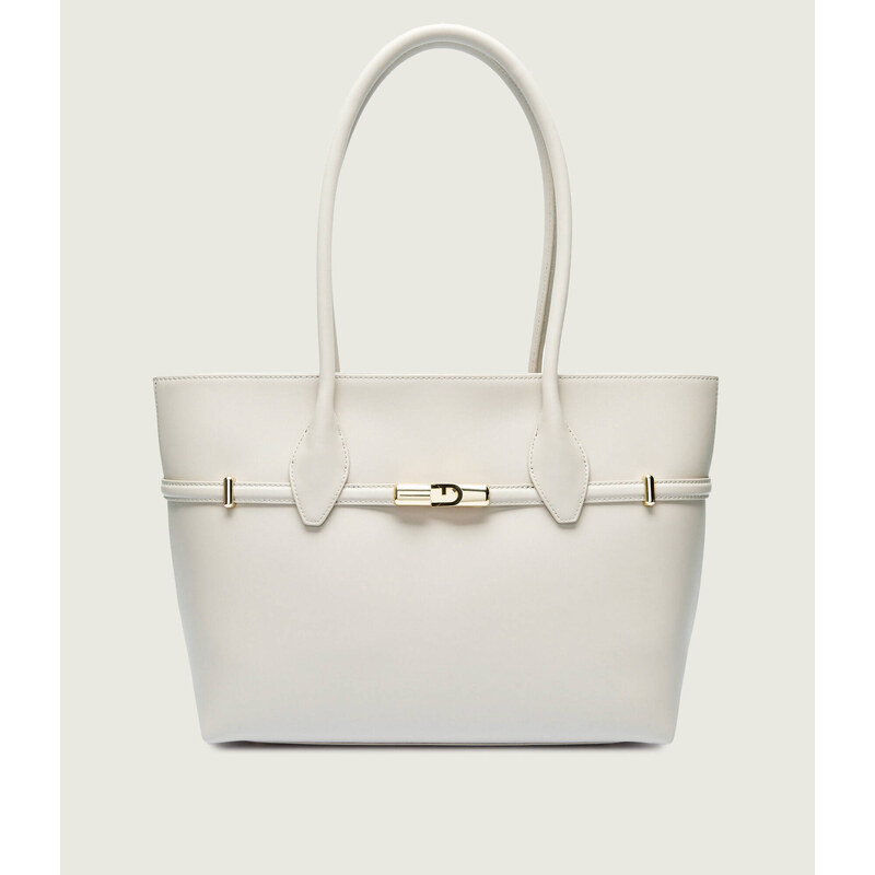 Furla Kůžoná kabelka shopper Furla Goccia