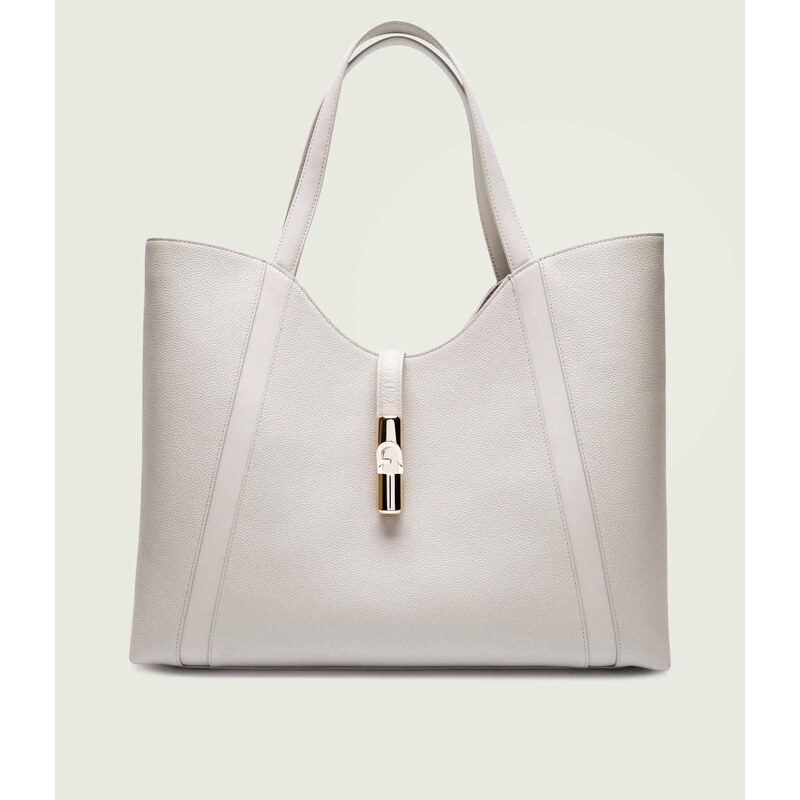 Furla Kůžoná kabelka shopper FURLA GOCCIA