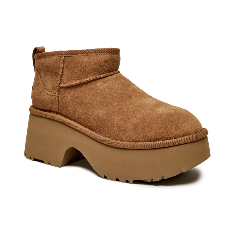 UGG Sněhule Classic Ultra Mini New Heights | vlna | semiš 102968653