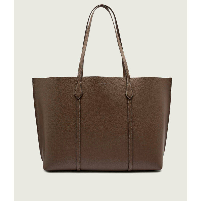 TORY BURCH Kůžoná kabelka shopper + váček Perry