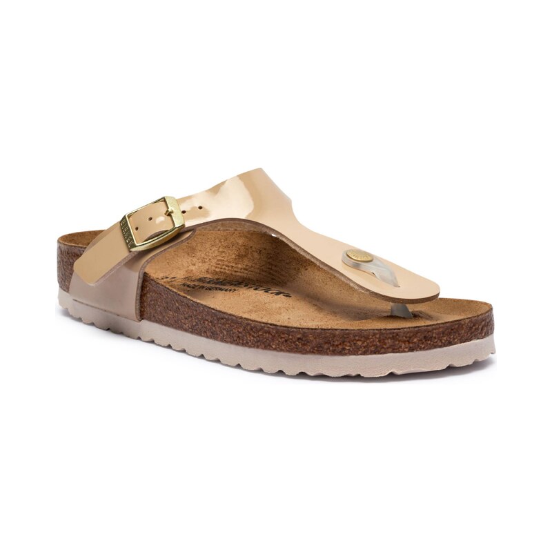Birkenstock Žabky Gizeh | narrow s přídavkem kůže
