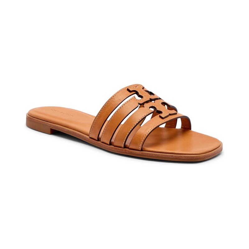 TORY BURCH Kožené pantofle INES