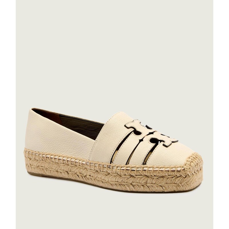 TORY BURCH Kožené espadrilky INES