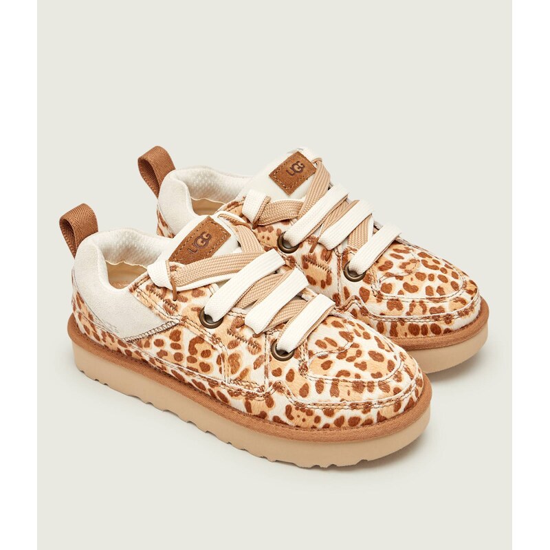 UGG Kožené tenisky W LO LOWMEL PLAINS | semiš