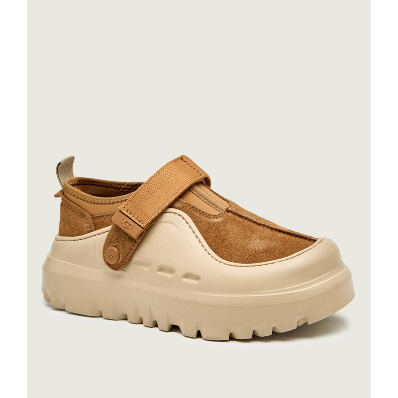 UGG Tenisky M PEAKMOD LOWCUT | semiš