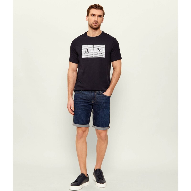 GUESS Džínové šortky Sonny | regular fit přidáním lnu