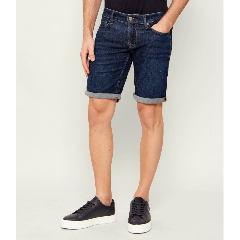GUESS Džínové šortky Sonny | regular fit přidáním lnu