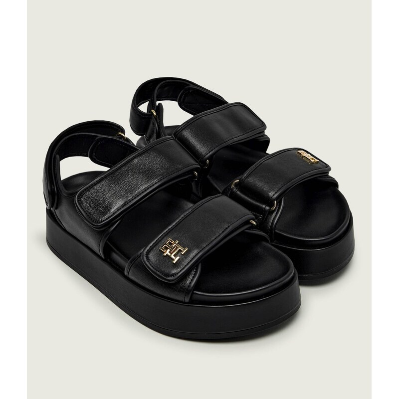 Tommy Hilfiger Kožené sandály