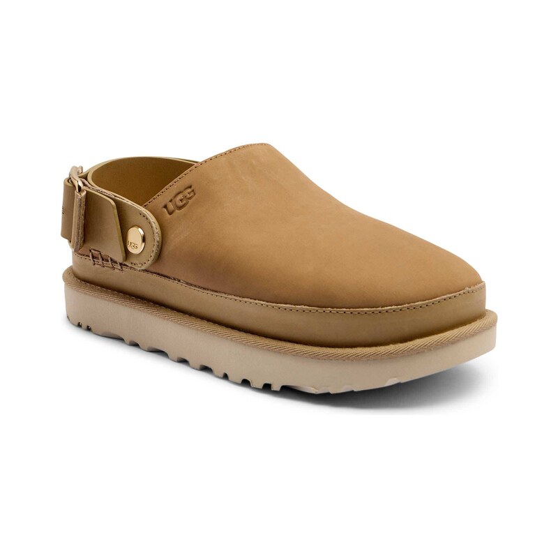 UGG Kožené mule 2v1 W GolderStar Villa Clog