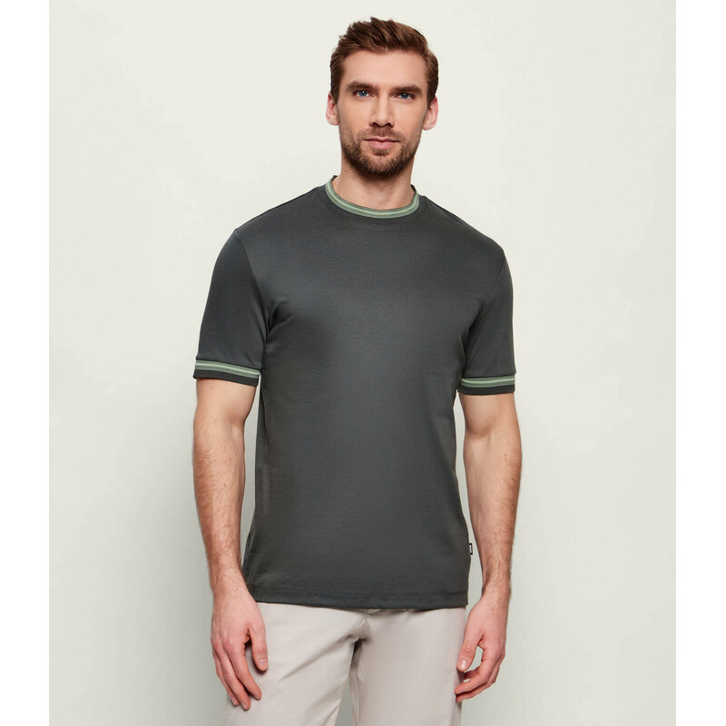 BOSS BLACK Tričko H-Tessler 202 | Slim Fit | mercerised