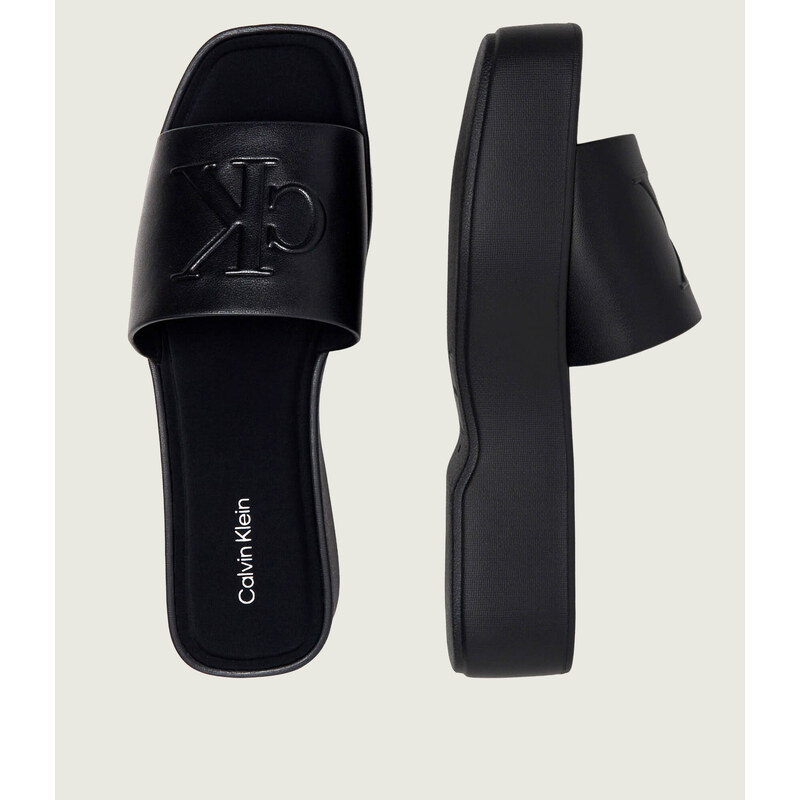 Calvin Klein Kožené pantofle