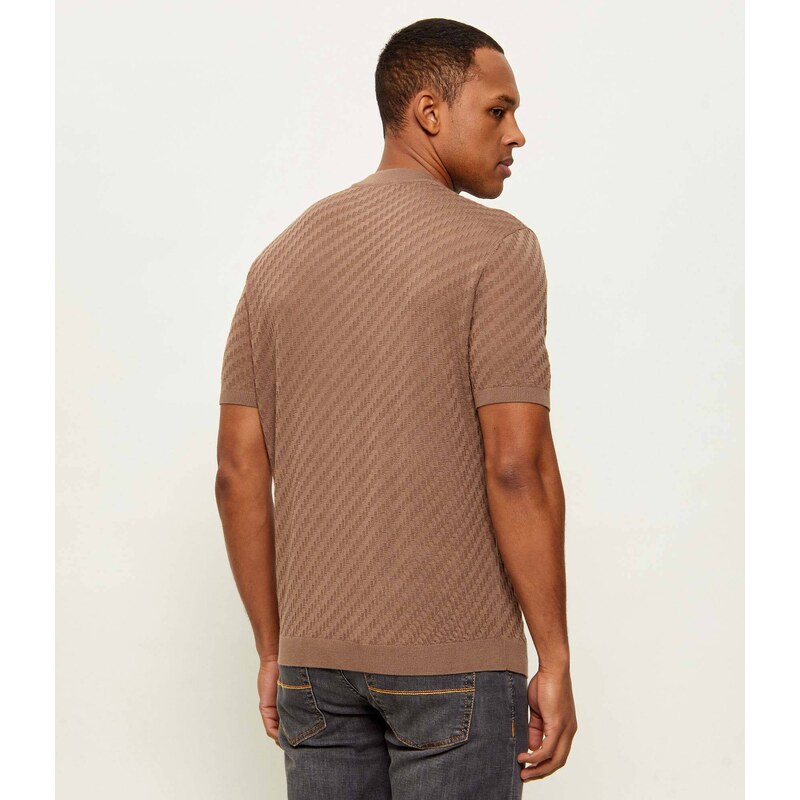 Emporio Armani Svetr | Slim Fit | s příměsí vlny