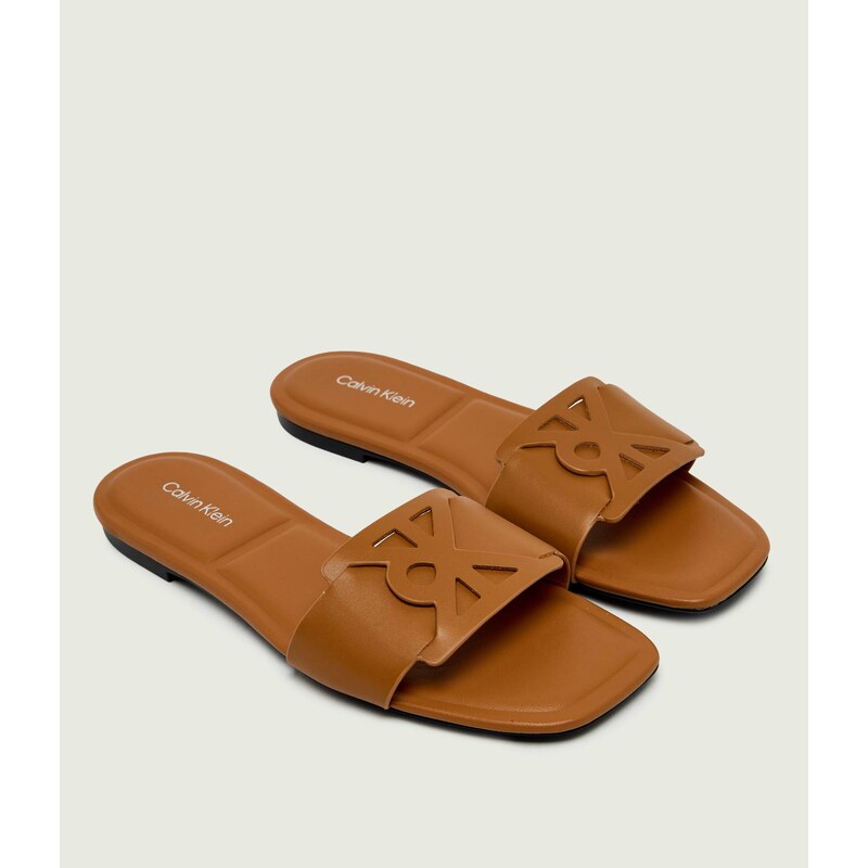 Calvin Klein Kožené pantofle