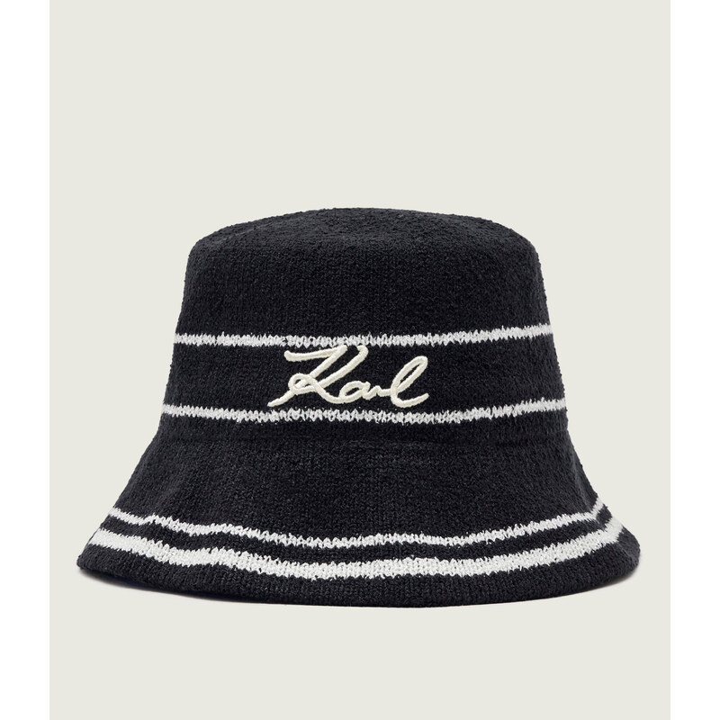 Karl Lagerfeld Jeans Klobouk K/Signature froté 114962634