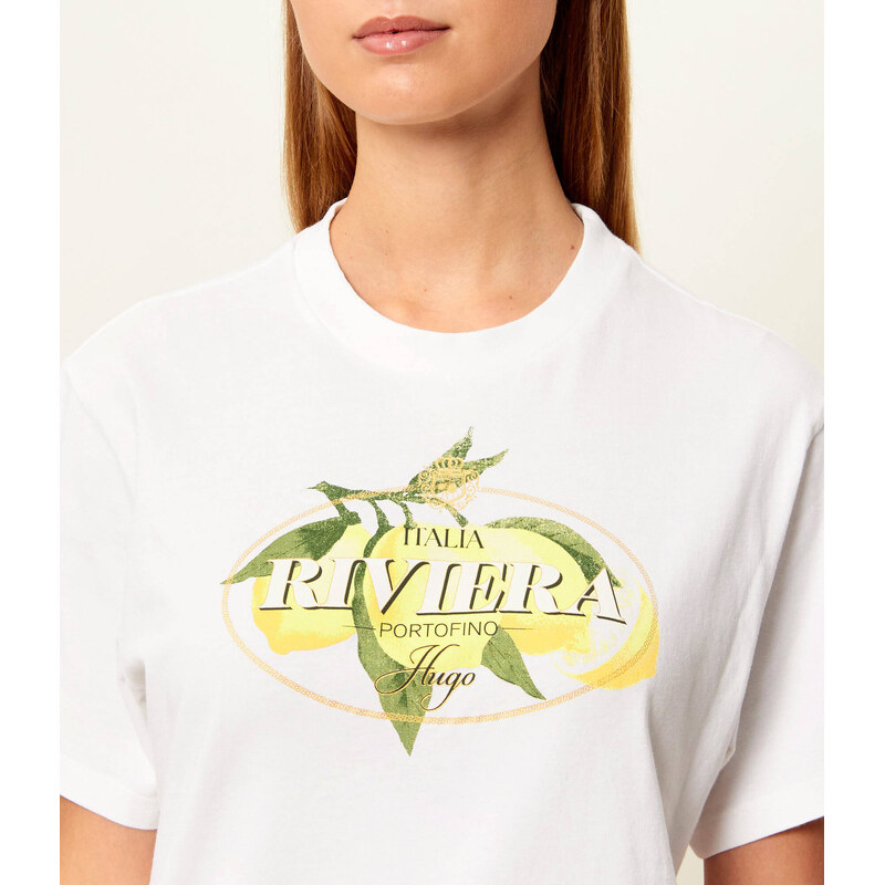 HUGO Tričko Vintage Tee_24 | regular fit