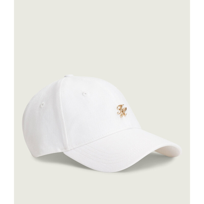 Tommy Hilfiger Lněná kšiltovka 114716055