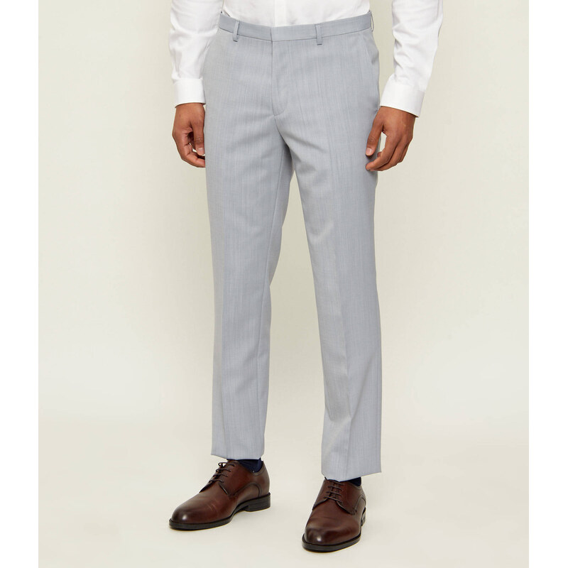 HUGO Vlněný oblek Arti-Hesten253X | Extra slim fit