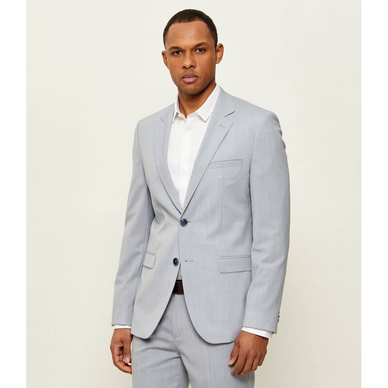 HUGO Vlněný oblek Arti-Hesten253X | Extra slim fit