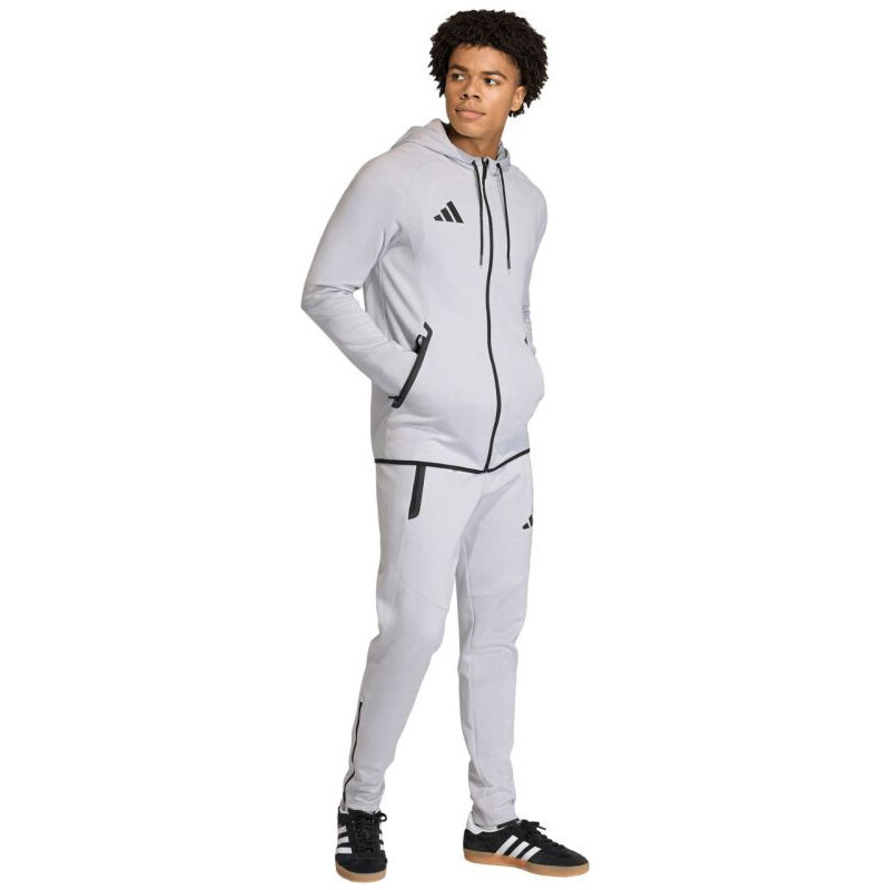 Pánská mikina Tiro 26 Travel Sweat Hoodie šedá model 22061940