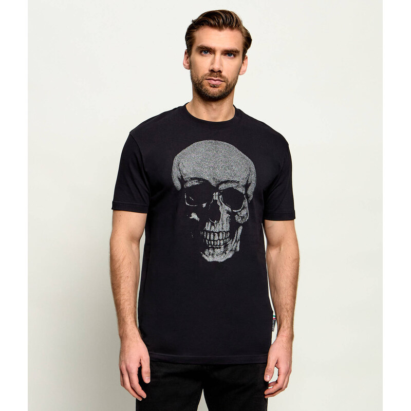 Philipp Plein Tričko Glitter Skull | regular fit