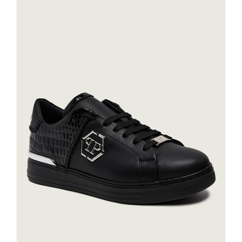 Philipp Plein Kožené tenisky ICON
