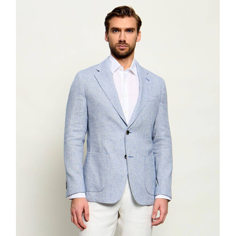 Windsor Sako Giro | Slim Fit přidáním lnu