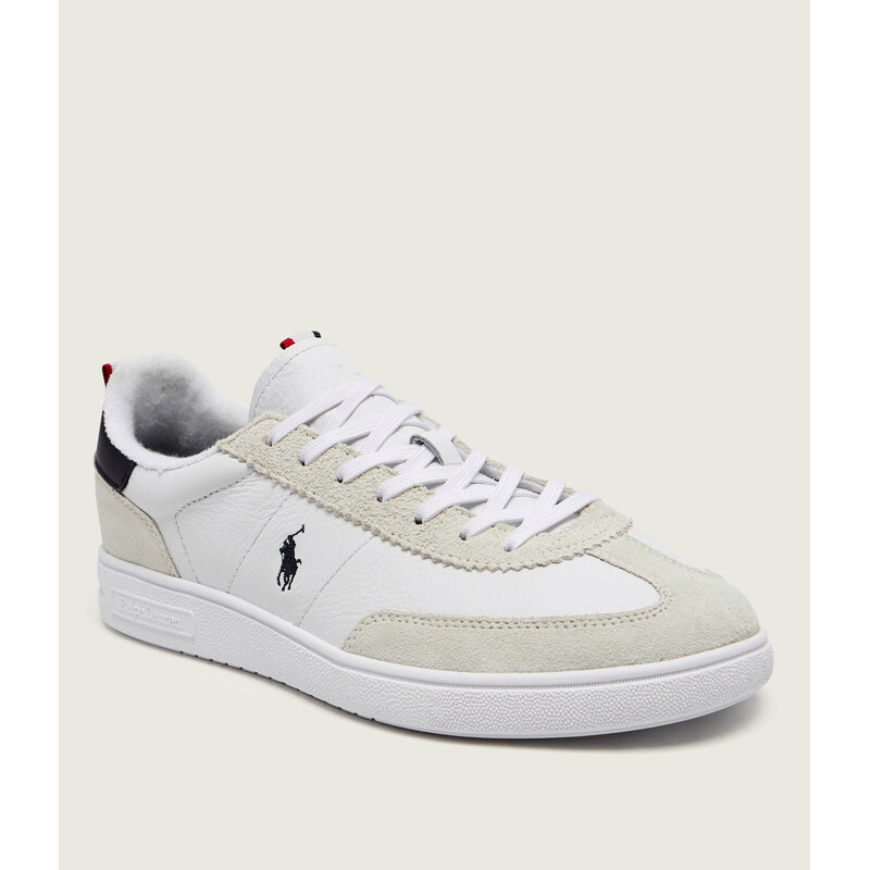 POLO RALPH LAUREN Kožené tenisky BEDFORD | semiš
