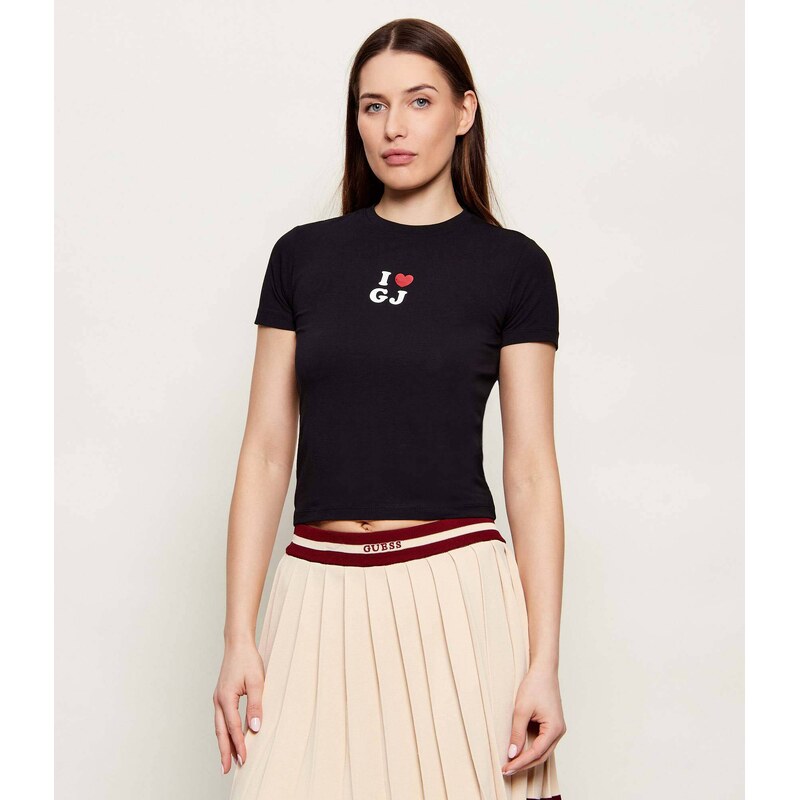 Guess Jeans Tričko I LOVE | Slim Fit