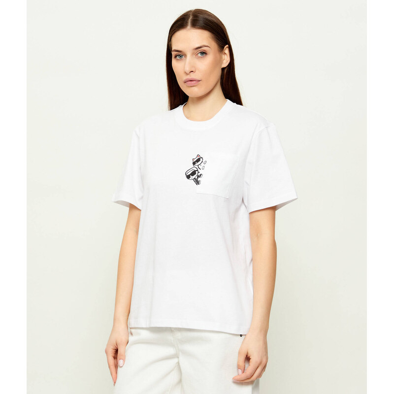 Karl Lagerfeld Tričko Ikon | Relaxed fit