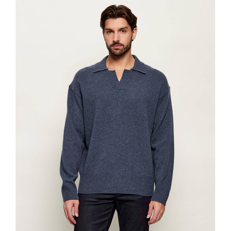 BOSS BLACK Vlněný svetr C-Ucari | regular fit