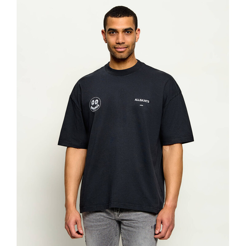 AllSaints Tričko SPINNER | Oversize fit