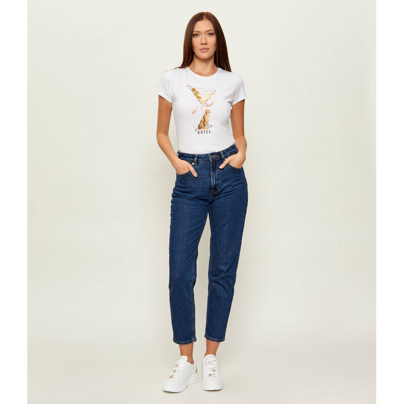 GUESS Tričko LEOPARDTINI | Slim Fit