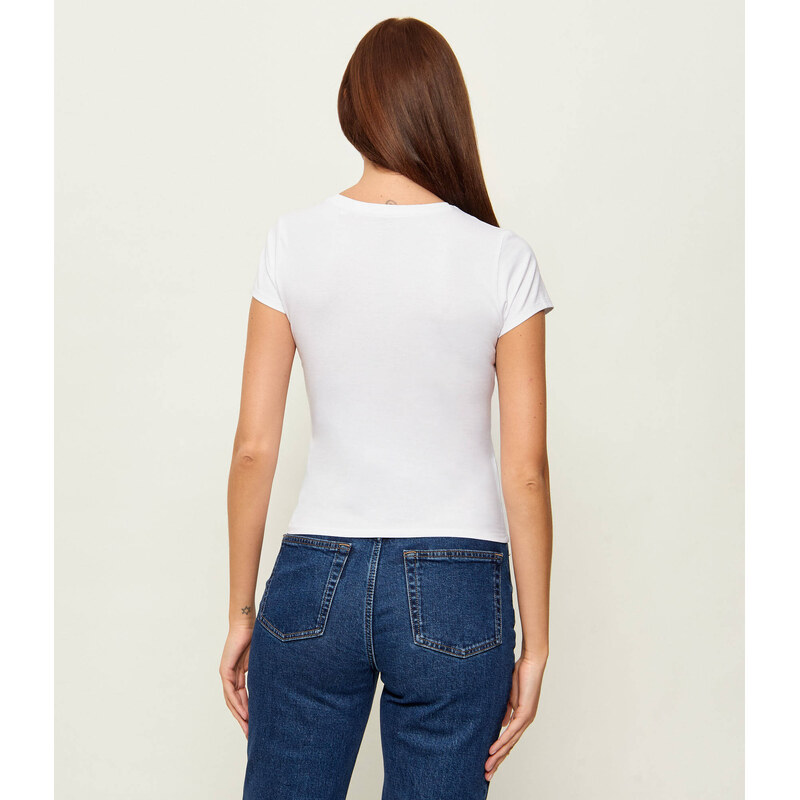 GUESS Tričko LEOPARDTINI | Slim Fit