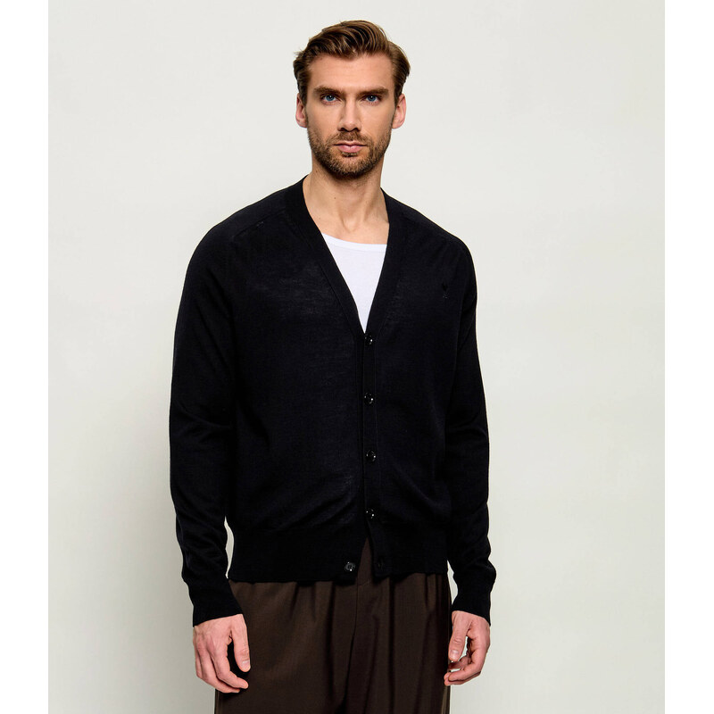 AMI Paris Vlněný kardigan | regular fit