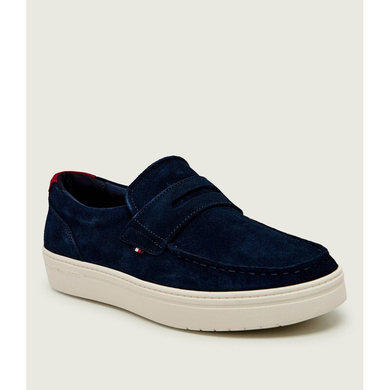 Tommy Hilfiger Mokasíny MODERN LIGHT HYBRID | semiš