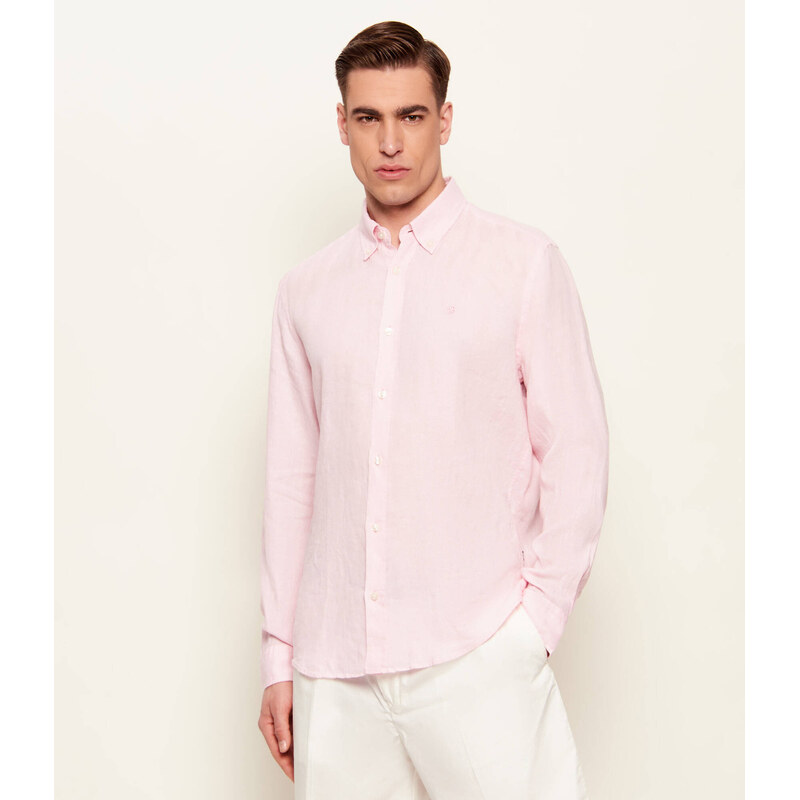 BOSS BLACK Lněná košile H-LIAM-BD-E-C1-261 | regular fit