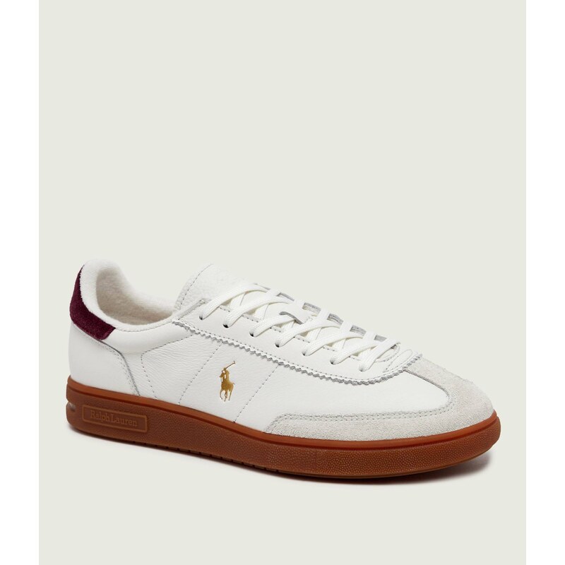POLO RALPH LAUREN Kožené tenisky BEDFORD | semiš