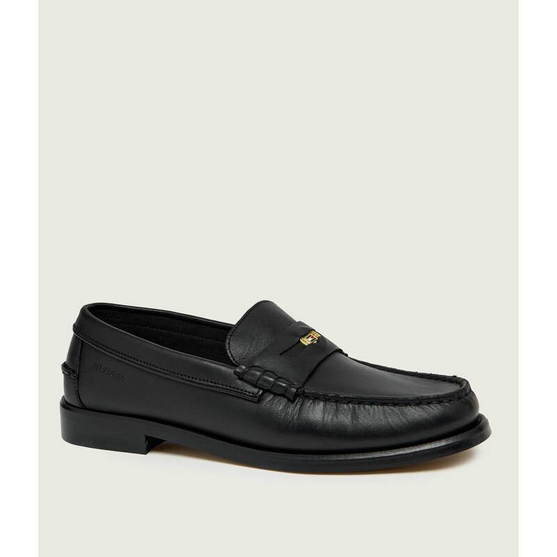 Tommy Hilfiger Kožené mokasíny PENNY CRUST TH x F.C. Liverpool
