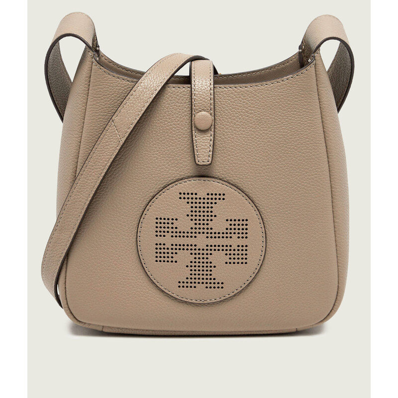 TORY BURCH Kožená kabelka na rameno Miller Swing