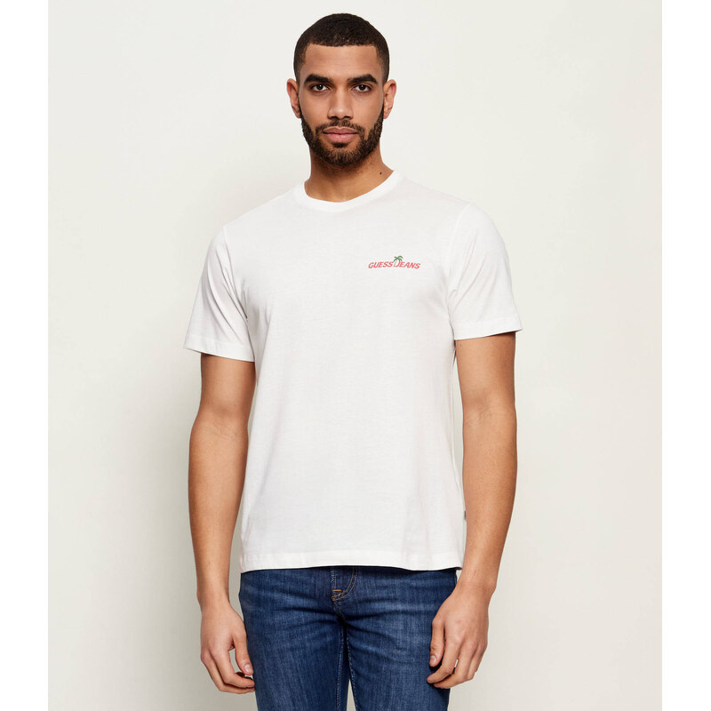 Guess Jeans Tričko WEST COAST HOTEL | regular fit