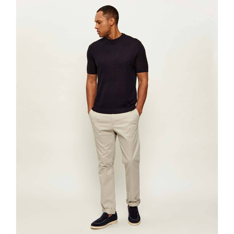 Emporio Armani Svetr | Slim Fit | s příměsí vlny